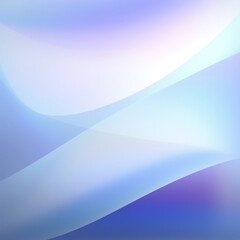Modern abstract background with stunning flowing curves in serene blue and lavender, perfect for technology, wellness, or calming business presentations