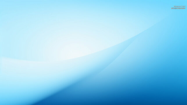 Stunning light blue gradient background with flowing curve for professional website design or modern marketing material with fresh, clean aesthetic