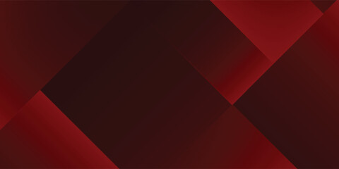 Obraz premium Abstract red geometric shapes background. Vector illustration