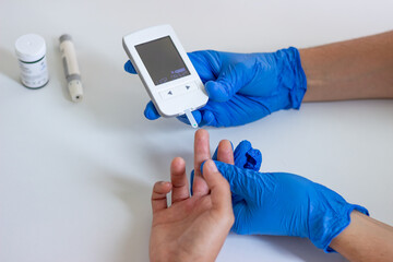 Blood Glucose Test for Diabetes Monitoring