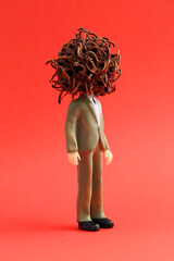 Executive with a lot of mental overload