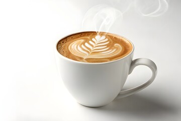 Classic Cappuccino Mug on White