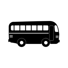 vector illustration of a bus