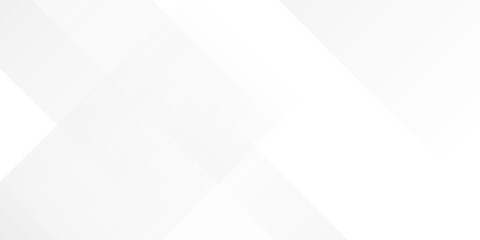 White abstract background with line pattern, banner design. Vector 16:9