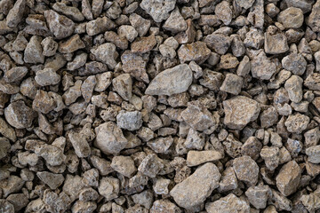 Irregular Rock Aggregate for Construction Use