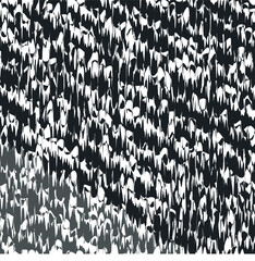 A texture with a strong, dense distortion, resembling a molten or icy surface.