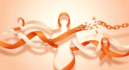 Symbolic Representation of Overcoming Addiction and Embracing Recovery.