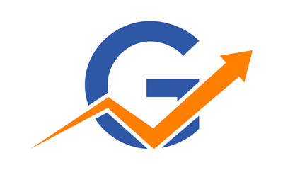 Modern Letter G Finance Logo