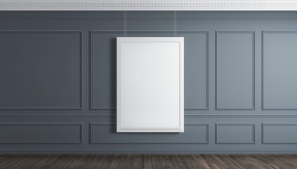 Fototapeta premium Mock up poster, interior scene, 3d render