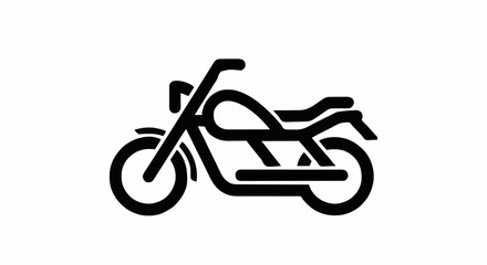 Fototapeta premium motorcycle vector symbol