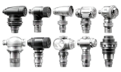 Collection of high-quality connectors for various technological applications.