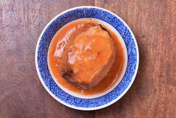 Ah Gei is a famous snack of Danshui in Taiwan. 