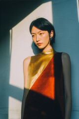 solid color background model