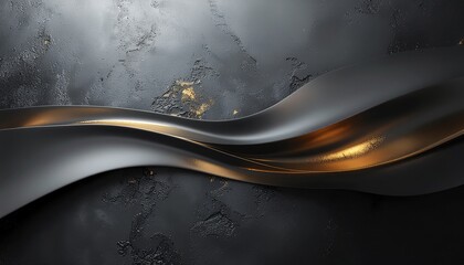 Black friday background with black charcoal tones, modern and luxurious backdrop for text or logo placement