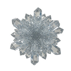 Sparkling Clear Crystal Cluster on Black Background perfect for website banner, presentation