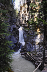 waterfall in the mountains © Darold