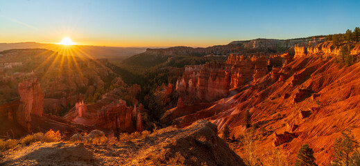 Sunrise in Bryce Canyon National Park, UT