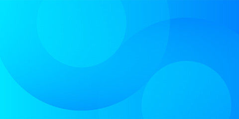Abstract background blue with dynamic circle shape elements backgrounds. Trendy and modern geometric shapes gradient color.