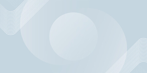 Abstract circle and hexagon white geometric shapes background. Modern square gradient lines pattern. Minimalist abstract geometric design. Modern design vector.