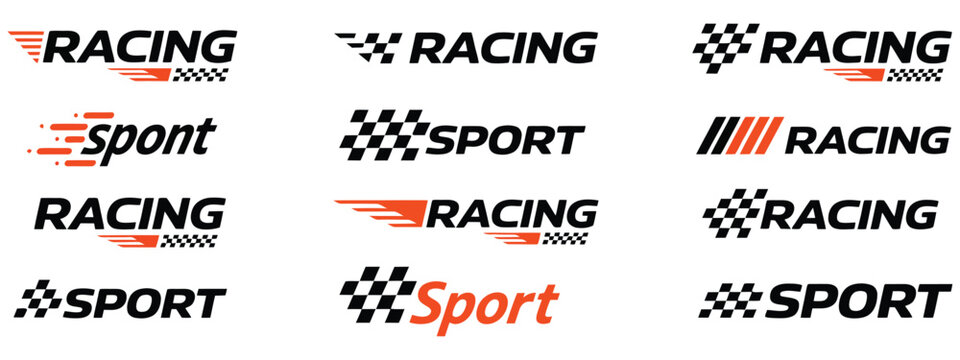 Racing and Sport Logo Designs - Modern and Dynamic