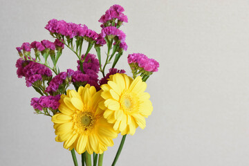 ガーベラとスターチス