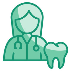 Dentist Icon Element For Design