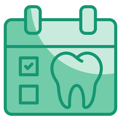 Dentist Appointment Icon Element For Design
