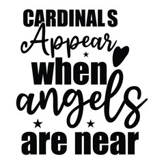 cardinals appear when angels are near 