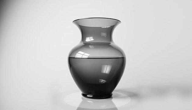 Classic Rubin vase illusion, black and white image,   perception,   silhouette - Powered by Adobe