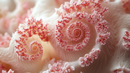 Soft spirals form concentric patterns symbolizing growth infinity and continuous evolution representing harmony rhythm and the endless flow of energy in abstract and meditative design