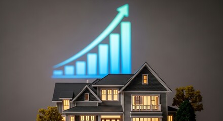 Investing in real estate offers a great return with rising home values