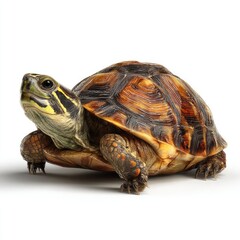 Obraz premium Hyperrealistic turtle image on gigapixel scale nature setting detailed close-up view wildlife photography