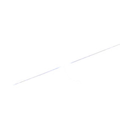 Thin white string tangled on black background isolated on a transparent background