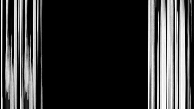 Anime speed line background animation on black. Radial Comic Light Speed Lines Moving isolated background. powerful speed lines 