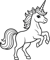 Christmas Candle with Holly and Bow Outline Illustration