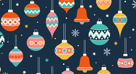 Geometric Collage Pattern with Star and Zigzag Shapes for Creative Backgrounds