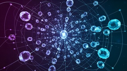 Glowing arrows guide data through a fast digital tunnel, symbolizing speed, progress, and futuristic network transfer.