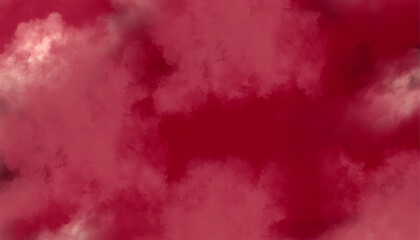 Vibrant Red Abstract Watercolor Texture Background