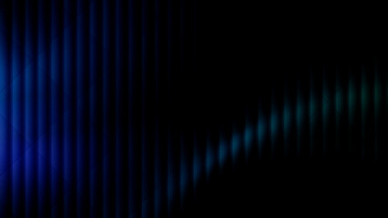 dark abstract futuristic blue purple and green background with split vertical glowing stripes
