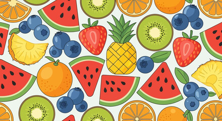 Fresh Fruit Fusion A Colorful and Healthy Feast