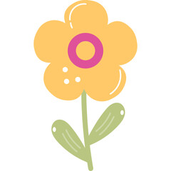 Cute Flower Illustration