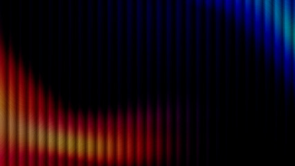 dark abstract futuristic warm and cool color gradient vertical stripes
