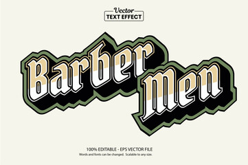 Retro vintage text effect, Editable text effect