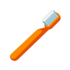 toothbrush with toothpaste