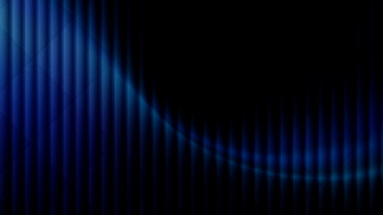 dark abstract red blue and teal futuristic background with vertical stripes and a dramatic curved wave