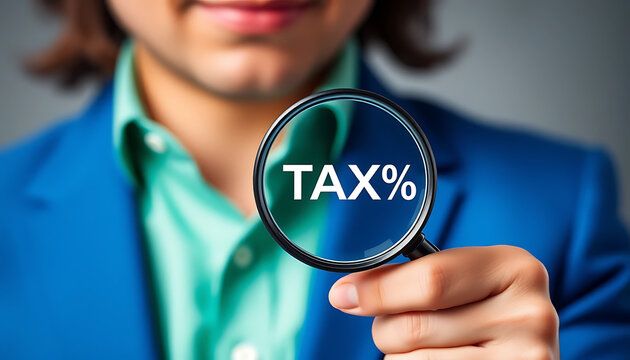 Concept of tax deductions. Taxes deductible plan. Deduction, return of fees