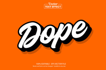 Retro vintage text effect, Editable text effect