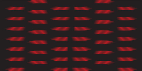 Fototapeta premium Set of red gradient metallic shiny design banner decoration. dark red gradient texture background
