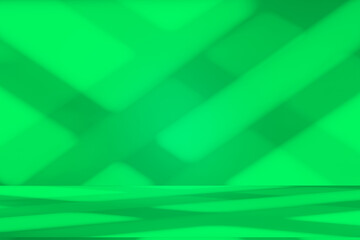 Wall interior background, studio and backdrops show products. with leaf shadow leaf from window color green and white. background for text insertion and presentation of product	