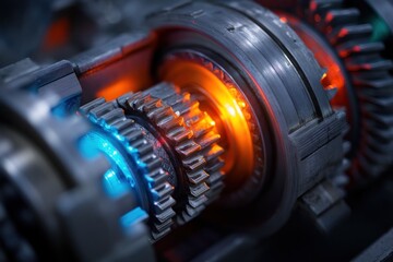 Internal combustion engine gears